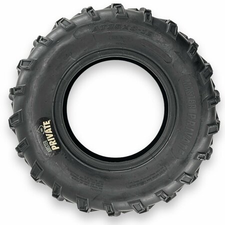 MASTER 25x8.00-12 Private 6 Ply Tubeless Atv Tire 541220